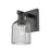 Innovations Bridal Veil 1Lt 5" Wall Sconce, Black/Smoke
