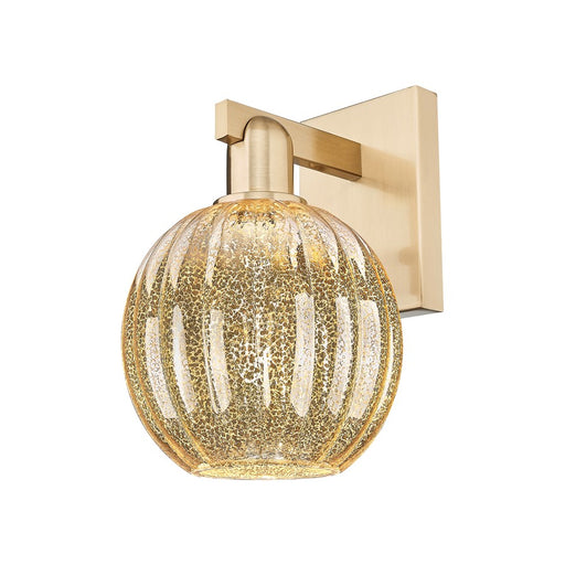 Innovations Preston 1Lt 7" Globe Sconce, CBZ/Mercury - 716-1W-CB-G458-7ME