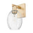 Innovations Preston 1Lt 6" Bell Sconce, CBZ/Clear