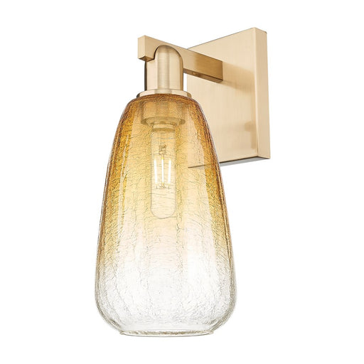 Innovations Brookhaven Almond 1Lt 6" Sconce, CBZ/Amber