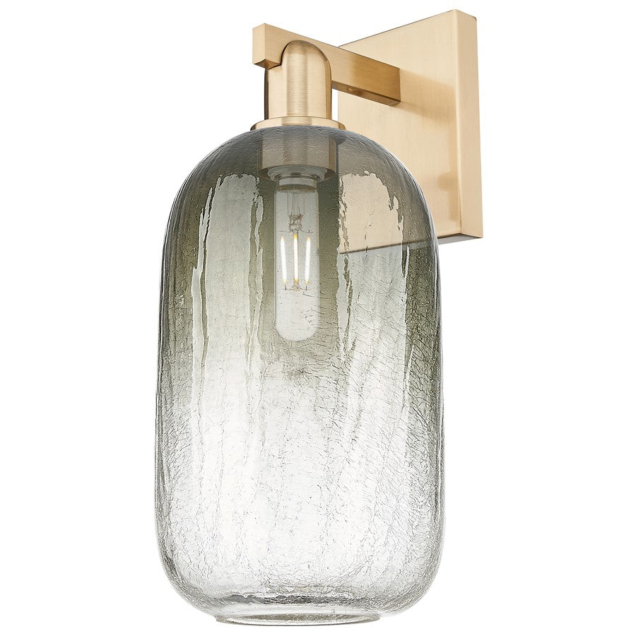 Innovations Brookhaven Cloche 1Lt 7" Sconce, CBZ/Slate - 716-1W-CB-G482-7SL