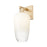 Innovations Brookhaven Flute 1Lt 7" Sconce, CBZ/Opal
