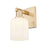 Innovations Bridal Veil 1Lt 5" Sconce, CBZ/Gloss White