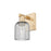 Innovations Bridal Veil 1Lt 5" Sconce, CBZ/Smoke - 716-1W-CB-G559-5SM