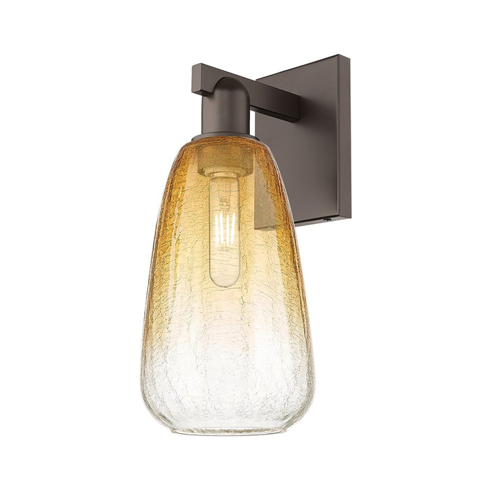 Innovations Brookhaven Almond 1Lt 6" Sconce, OB/Amber