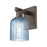 Innovations Bridal Veil 1Lt 5" Sconce, Oiled Bronze/Blue - 716-1W-OB-G559-5BL
