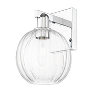 Innovations Preston 1Lt 7" Globe Wall Sconce, Chrome/Clear - 716-1W-PC-G458-7CL