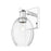 Innovations Preston 1Lt 6" Bell Wall Sconce, Chrome/Clear