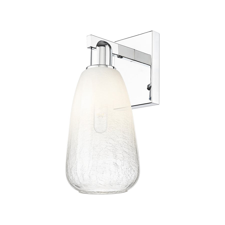 Innovations Brookhaven Almond 1Lt 6" Sconce, Chrome/Opal - 716-1W-PC-G480-6OP