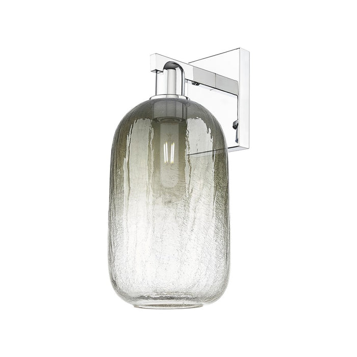 Innovations Brookhaven Cloche 1Lt 7" Sconce, Chrome/Slate - 716-1W-PC-G482-7SL