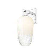 Innovations Brookhaven Flute 1Lt 7" Sconce, Chrome/Opal - 716-1W-PC-G484-7OP