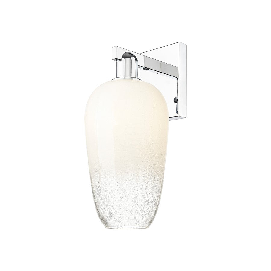 Innovations Brookhaven Flute 1Lt 7" Sconce, Chrome/Opal - 716-1W-PC-G484-7OP