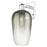 Innovations Brookhaven Flute 1Lt 7" Sconce, Chrome/Slate