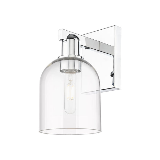Innovations Bella 6in 1-Light Wall Sconce | Industrial Modern Polished Chrome and Clear Glass | Entryway & Hallway Accent | 5.5 | Model 716-1W-PC-G558-6CL