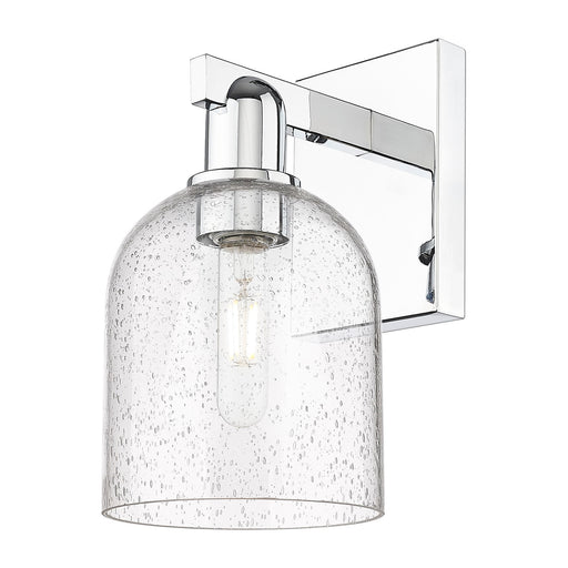 Innovations Bella 1-Light 6in Wall Sconce | Industrial Polished Chrome and Seedy Glass | Bathroom & Hallway Accent | 5.5 x | Model 716-1W-PC-G558-6SDY
