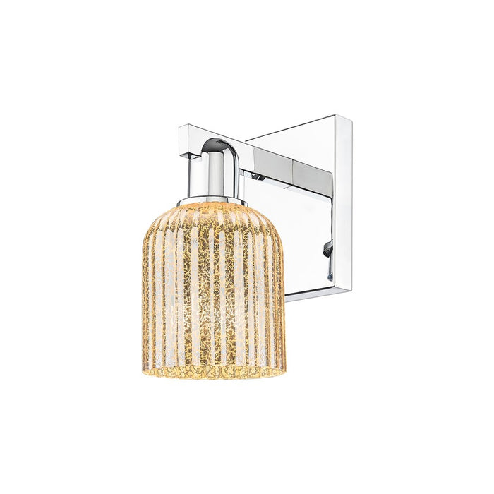 Innovations Bridal Veil 1Lt 5" Wall Sconce, Chrome/Mercury - 716-1W-PC-G559-5ME
