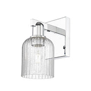 Innovations Bridal Veil 1Lt 5" Wall Sconce, Chrome/Seedy - 716-1W-PC-G559-5SDY