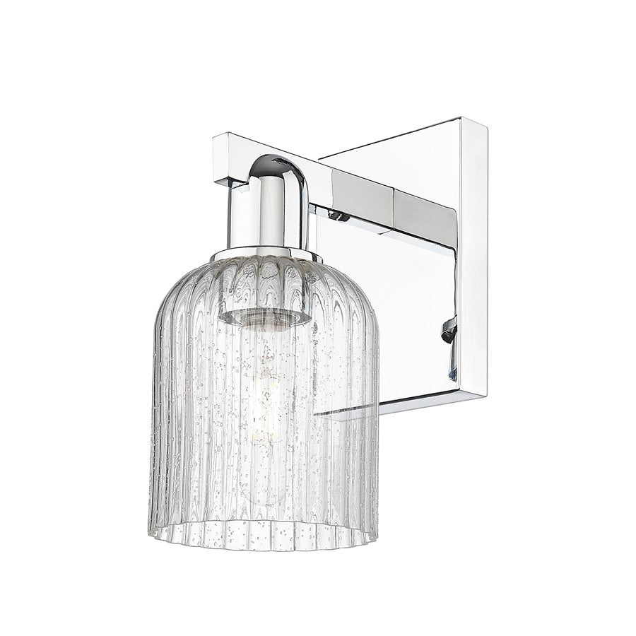 Innovations Bridal Veil 1Lt 5" Wall Sconce, Chrome/Seedy - 716-1W-PC-G559-5SDY