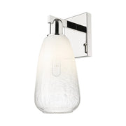 Innovations Brookhaven Almond 1Lt 6" Sconce, PN/Opal - 716-1W-PN-G480-6OP