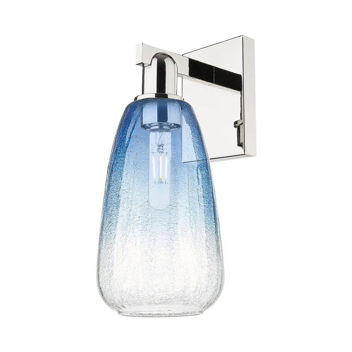 Innovations Brookhaven Almond 1Lt 6" Sconce, Polished Nickel/SB