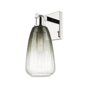 Innovations Brookhaven Almond 1Lt 6" Sconce, PN/Slate - 716-1W-PN-G480-6SL