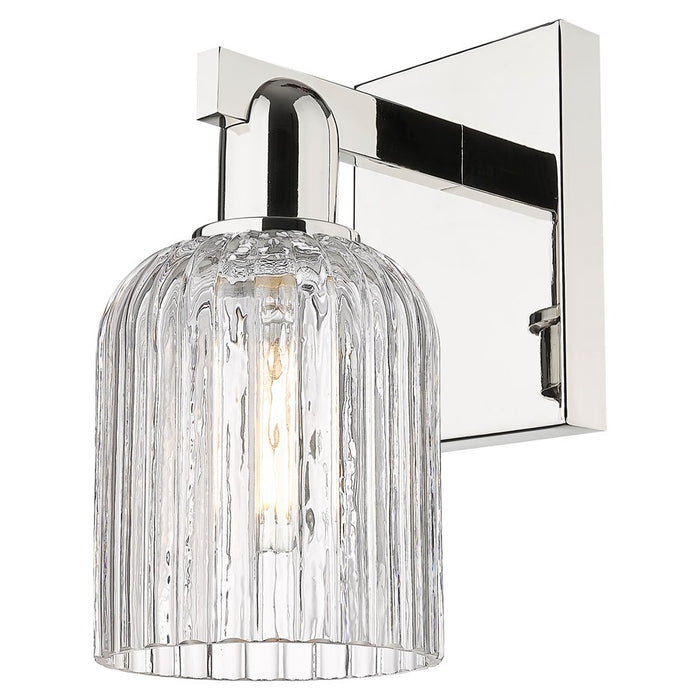 Innovations Bridal Veil 5" Wall Sconce, PN/Clear
