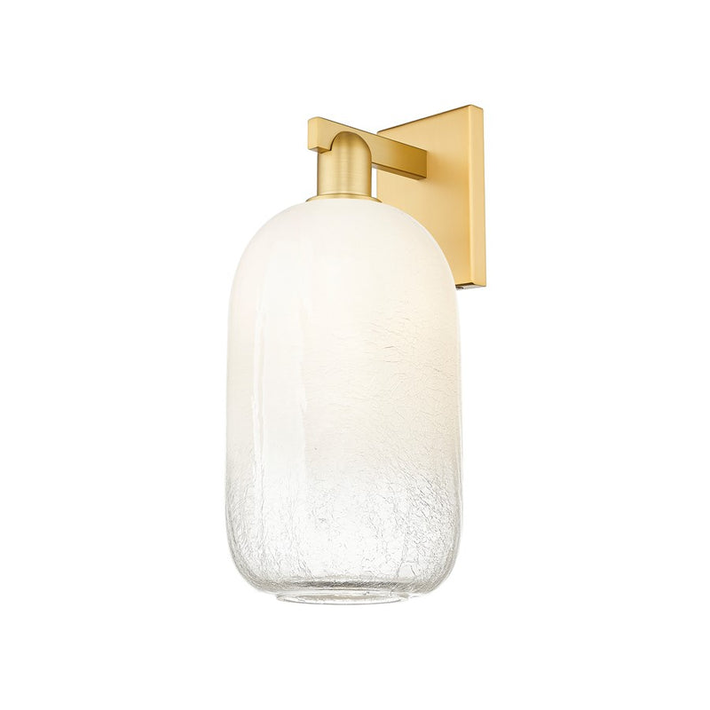 Innovations Brookhaven Cloche 1Lt 7" Wall Sconce, Gold/Opal - 716-1W-SG-G482-7OP