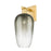 Innovations Brookhaven Flute 1Lt 7" Wall Sconce, Gold/Slate