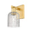 Innovations Bridal Veil 1Lt 5" Wall Sconce, Gold/Clear - 716-1W-SG-G559-5CL