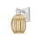 Innovations Preston 1Lt 6" Bell Sconce, Satin Nickel/Mercury