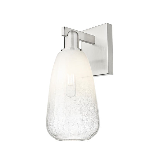 Innovations Brookhaven Almond 1Lt 6" Sconce, SN/Opal - 716-1W-SN-G480-6OP