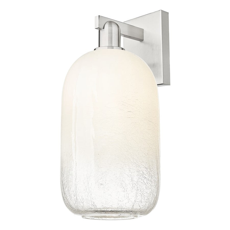 Innovations Brookhaven Cloche 1Lt 7" Sconce, SN/Opal - 716-1W-SN-G482-7OP