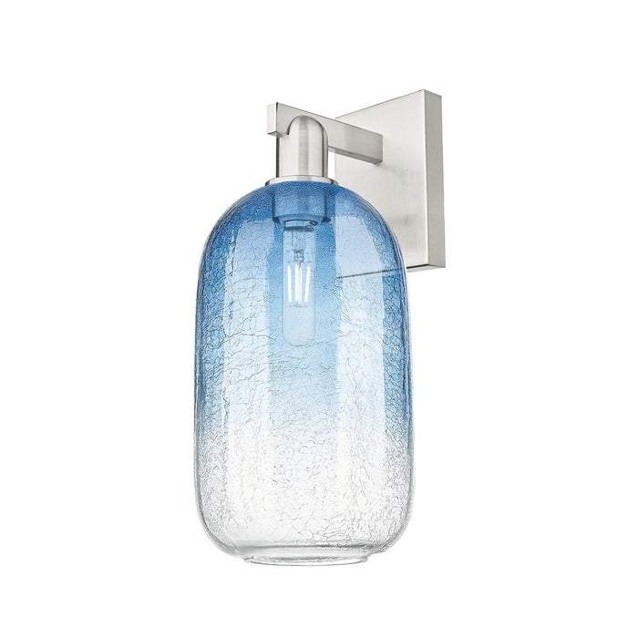 Innovations Brookhaven Cloche 1Lt 7" Sconce, SN/SB - 716-1W-SN-G482-7SB