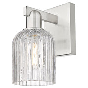 Innovations Bridal Veil 5" Wall Sconce, Satin Nickel/Clear - 716-1W-SN-G559-5CL