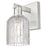 Innovations Bridal Veil 5" Wall Sconce, Satin Nickel/Clear