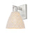 Innovations Natural Ballston Dome 1Lt 7" Sconce, Satin Nickel/NF