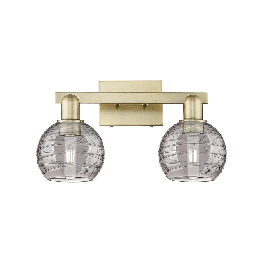 Innovations Athens Deco Swirl 2Lt 16" Bath, AB/SDS - 716-2W-AB-G1213-6SM