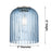 Innovations Bridal Veil 2Lt 16" Bath, Antique Brass/Smoke