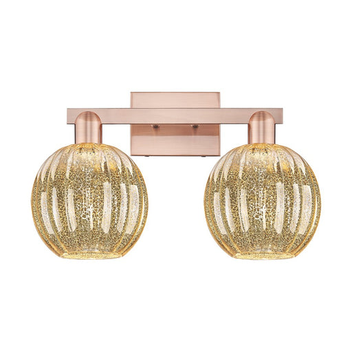 Innovations Preston 2Lt 16" Globe Bath, Copper/Mercury