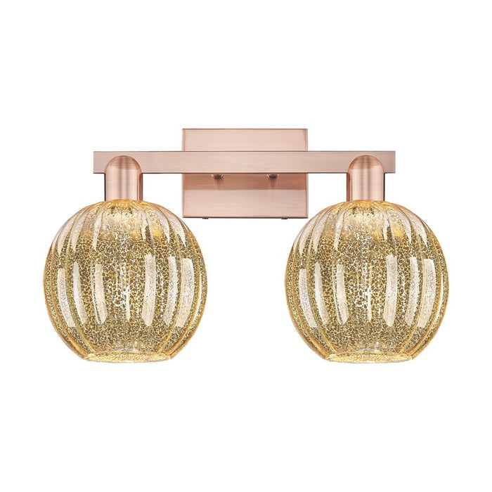 Innovations Preston 2Lt 16" Globe Bath, Copper/Mercury