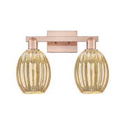 Innovations Preston 2Lt 16" Bell Bath Light, Copper/Mercury - 716-2W-AC-G459-6ME