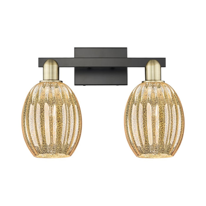 Innovations Preston 2Lt 16" Bell Bath, Black Brass/Mercury