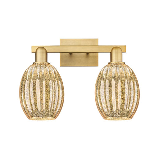 Innovations Preston 2Lt 16" Bell Bath, Brushed Brass/Mercury