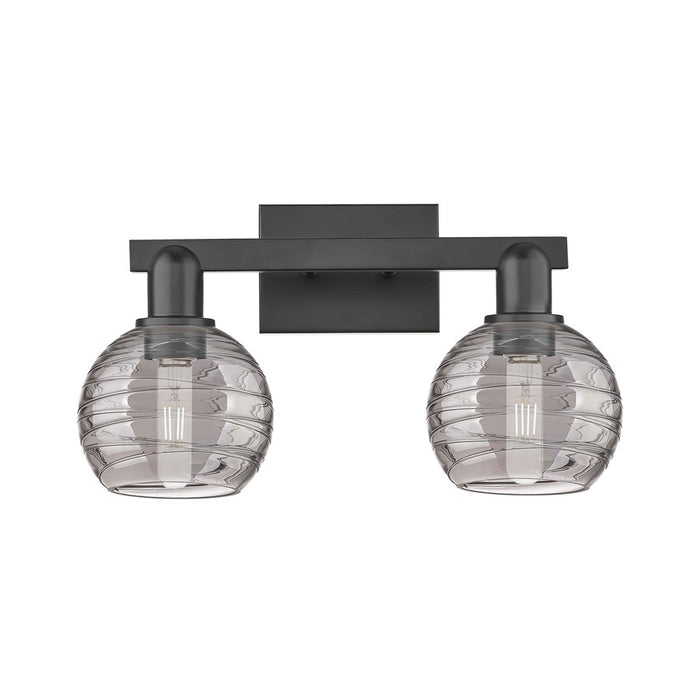 Innovations Athens Deco Swirl 2Lt 16" Bath, Black/Smoke