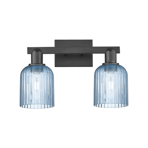 Innovations Bridal Veil 2Lt 16" Bath Light, Black/Blue