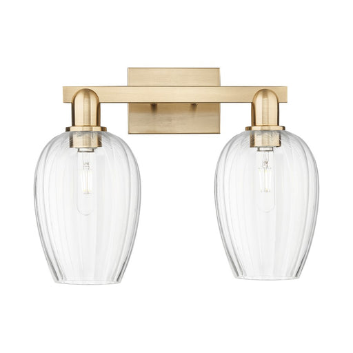 Innovations Preston 2Lt 16" Flute Bath, CBZ/Clear - 716-2W-CB-G457-6CL