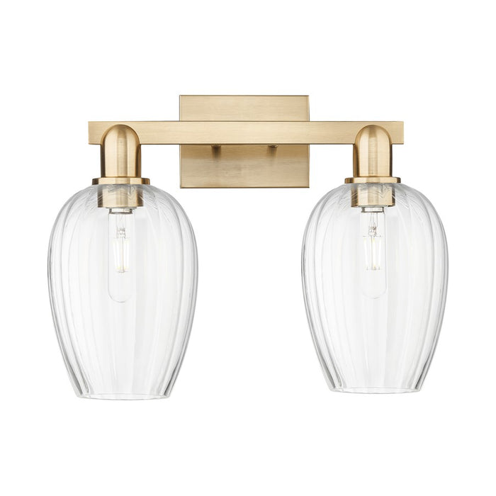 Innovations Preston 2Lt 16" Flute Bath, CBZ/Clear - 716-2W-CB-G457-6CL