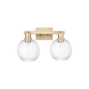 Innovations Preston 2Lt 16" Globe Bath, CBZ/Clear - 716-2W-CB-G458-7CL