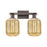 Innovations Preston 2Lt 16" Jar Bath, Oiled Bronze/Mercury