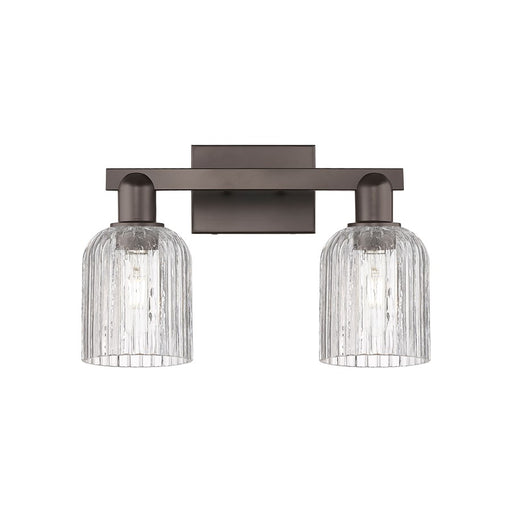 Innovations Bridal Veil 2Lt 16" Bath, Oiled Bronze/Clear